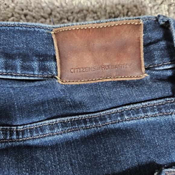 Citizens Of Humanity Jeans Mens 32X29 (Tag 34) Blue Gage Slim Straight Hemmed - Picture 3 of 14